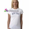 New York T Shirt gift tees unisex adult cool tee shirts