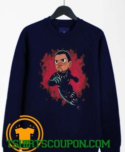 Chibi Black Panther Sweatshirt By Tshirtscoupon.com