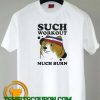 Such Workout Much Burn Funny Meme Gym Jogging Jogger