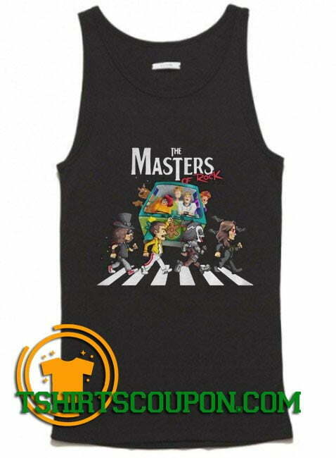 Scooby Doo The Masters Of Rock Tank Top By Tshirtscoupon.com