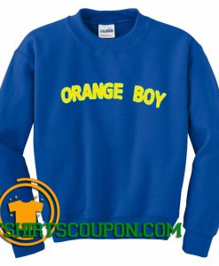 Orange Boy Unique trends Sweatshirt By Tshirtscoupon.com