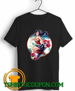 Wonder Woman Bomb Graphic Unique trends tees shirts