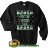 Resting Grinch Face Ugly Christmas Sweatshirt